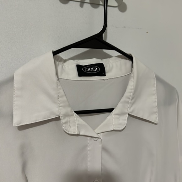 Bottom Down Corset Shirt Dress - Picture 5 of 6